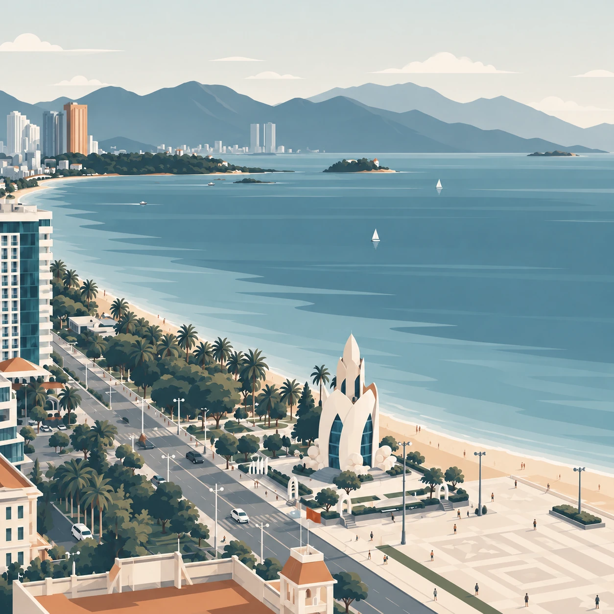 Nha Trang coastline